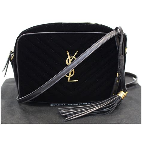 black velvet ysl bag